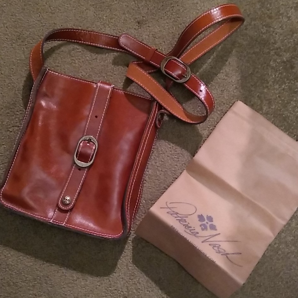 Patricia nash leather crossbody purse